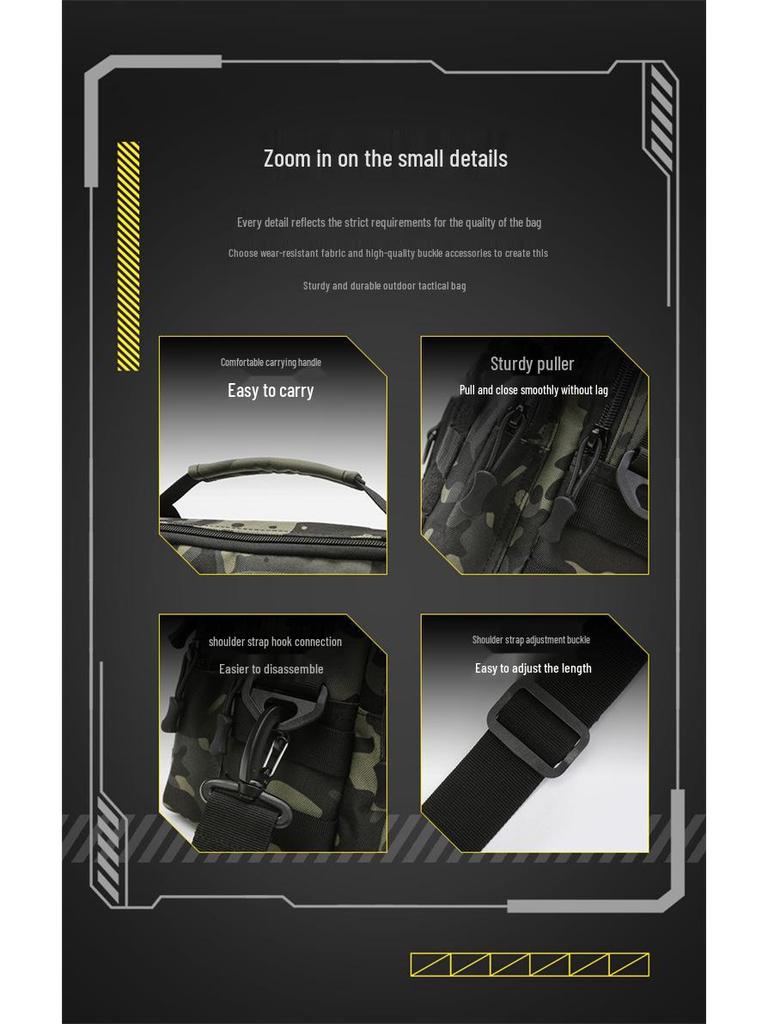 2023 Taktische Camouflage Multifunktionale Köder Umhängetasche