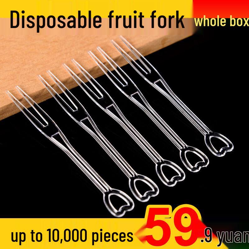 ZISIZ Disposable Fruit Forks