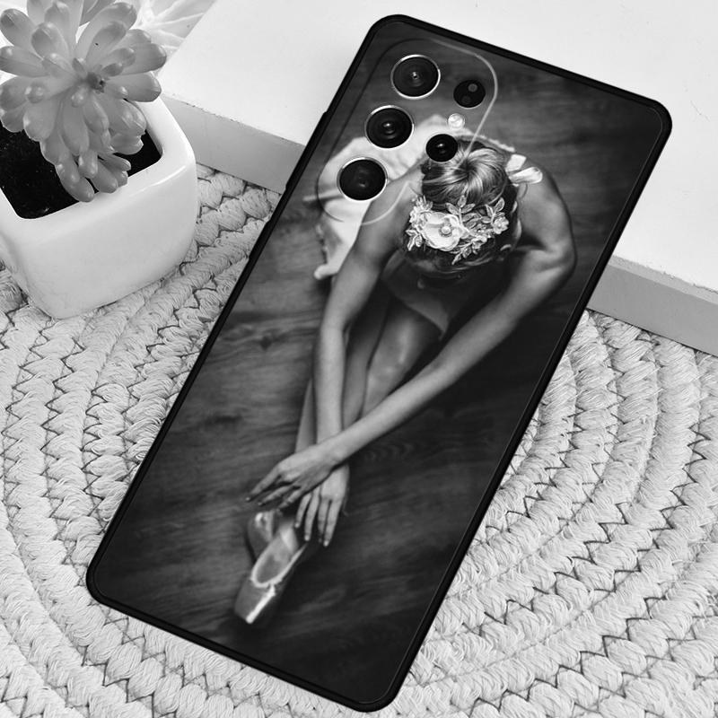 Ballet Ballerina Dancer Phone Case for Samsung Galaxy note 10 pro S26 Ultra S23 S24 FE S25 S21 S22 PLUS shockproof Cove