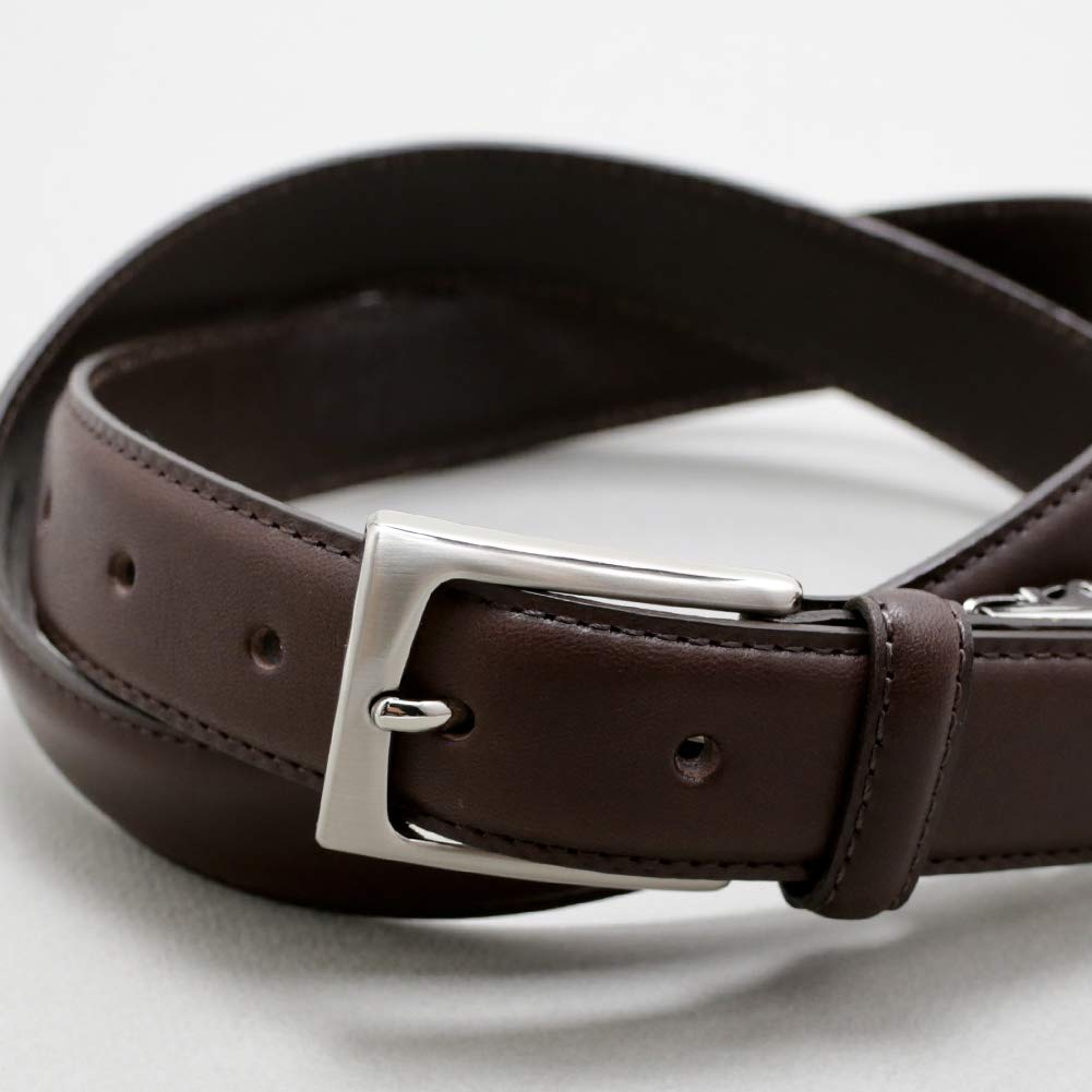 [Vincent Crafted] Nagasawa Belt Industry Italian Leather Business Belt NEW YORK Men's 30mm Wide Made in Japan Genuine Leather Belt Business Belt Veget
