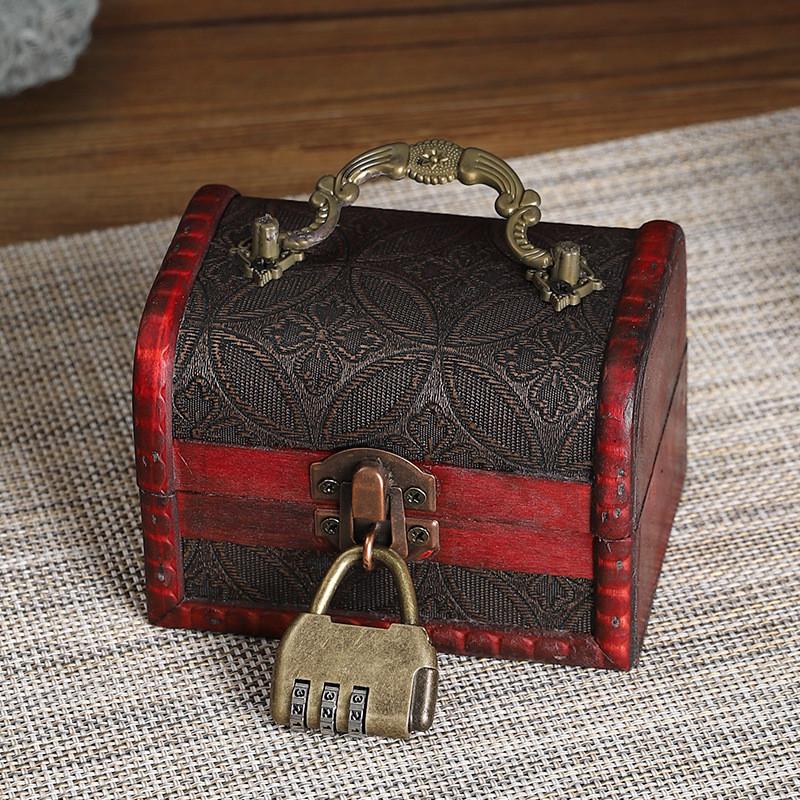 Jewelry Box Vintage Storage Box For Home Office Decor And Collection Gift