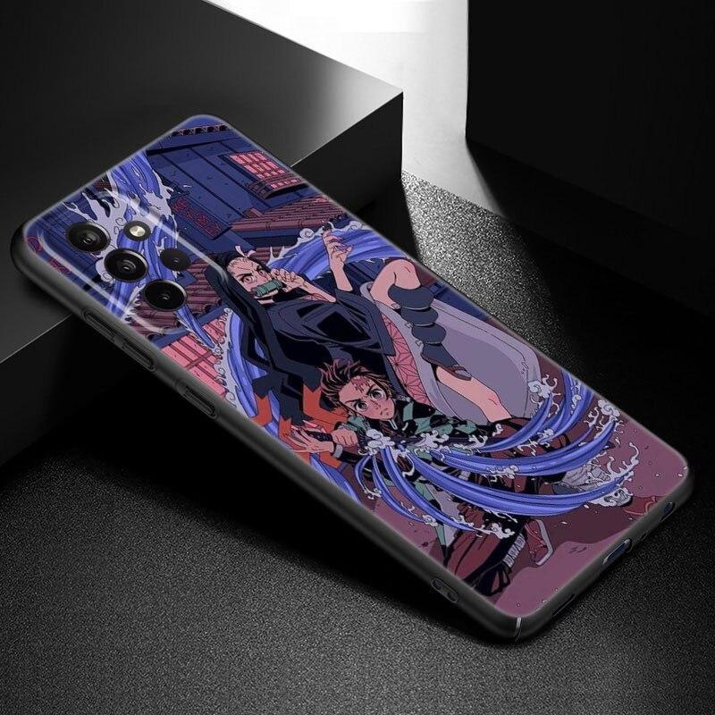 Japanische Welle Anime Drache Handyhülle Für Samsung A21 A30 A50 A52 S A13 A22 A32 A33 A53 A73 5G A11 A12 A31 A51 A70 A71 A72 Hülle
