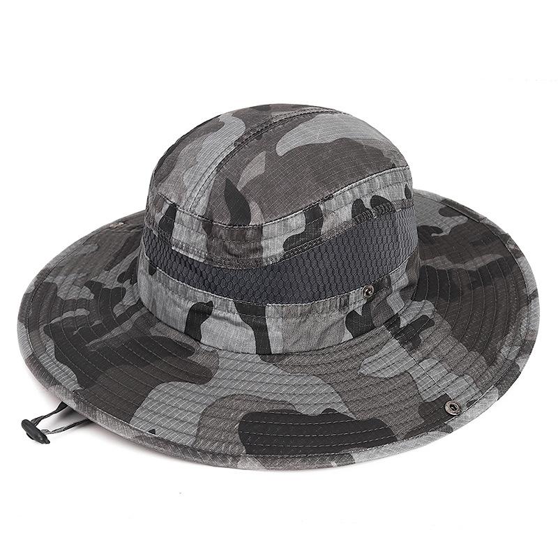 Adventure Hats for Men and Women Summer Sun Protection Fisherman Hats Mountaineering Wide-brimmed Sun Hats