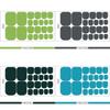 1PC Solid Color Toenail Polish Stickers Full Cover Waterproof  Toe Nail Patch Eco-friendly Long Lasting Toenail Decals Sticker(YMZ277-YMZ308)