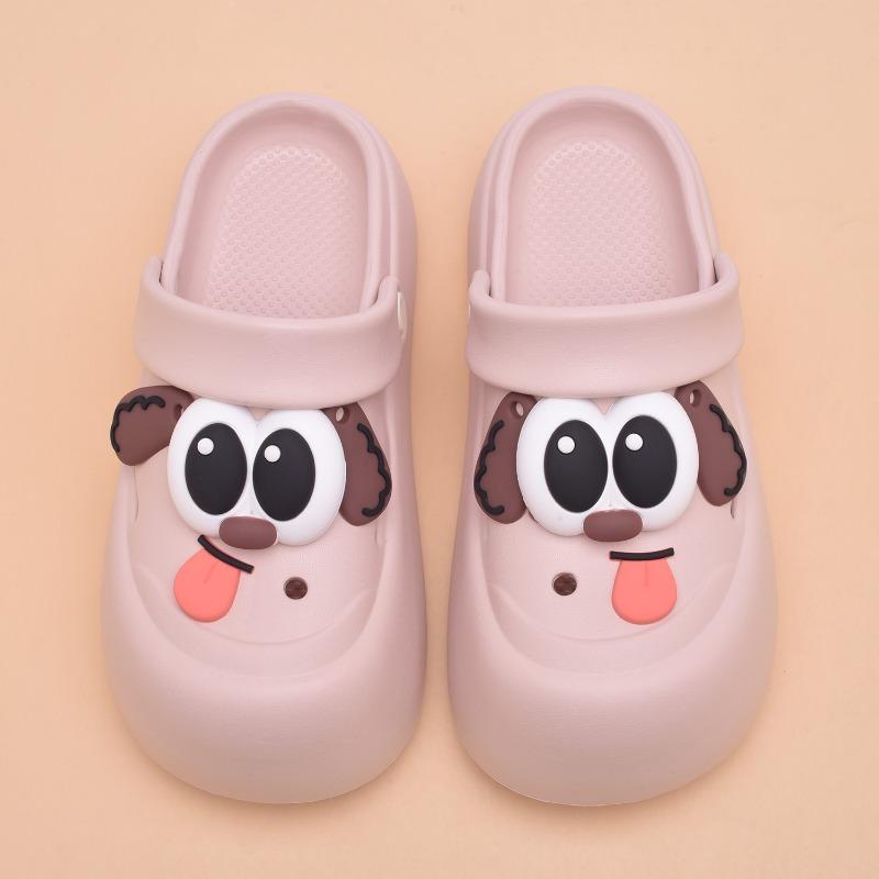 New hole shoes women's platform cute summer beach non-slip bag head breathable outside wear cool slippers