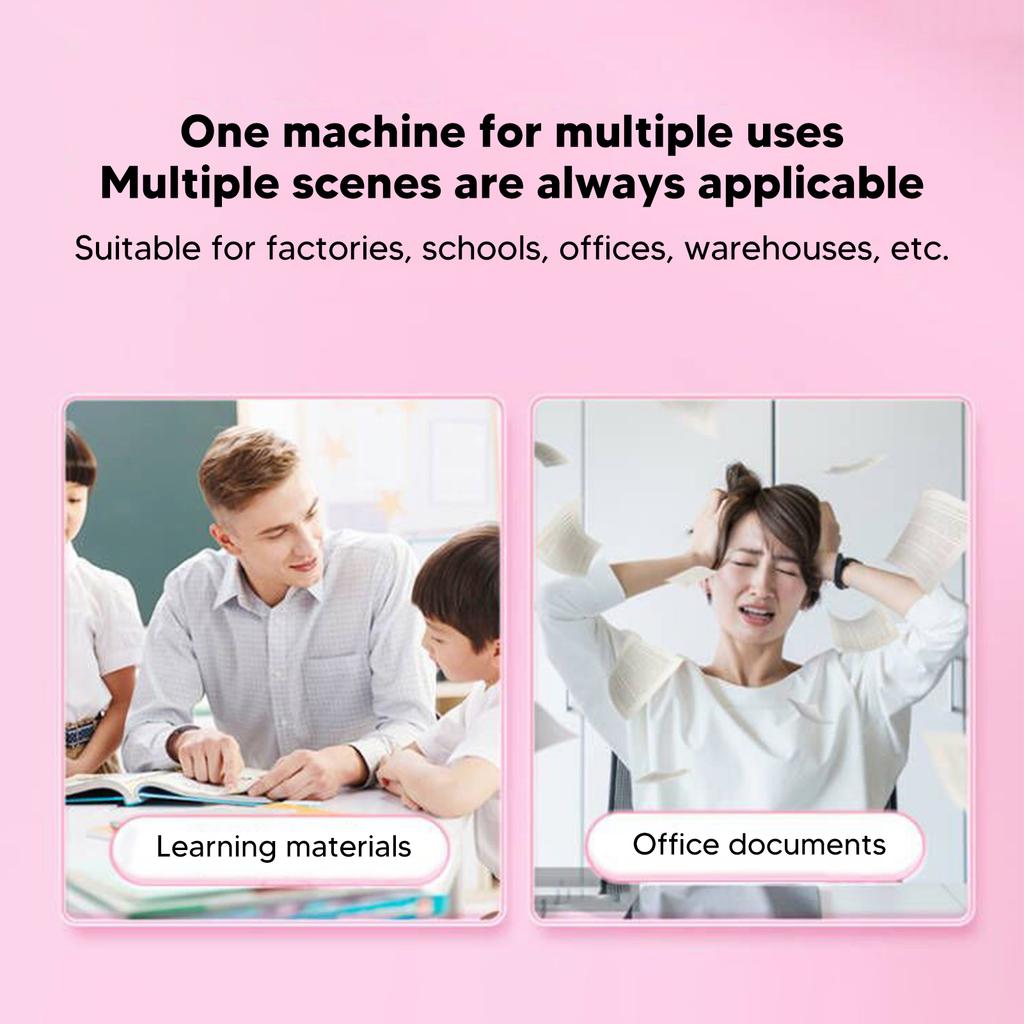 Hand Held Stapler 10 Sheets Capacity Ergonomic Labor Saving   Stapler for Binding Documents