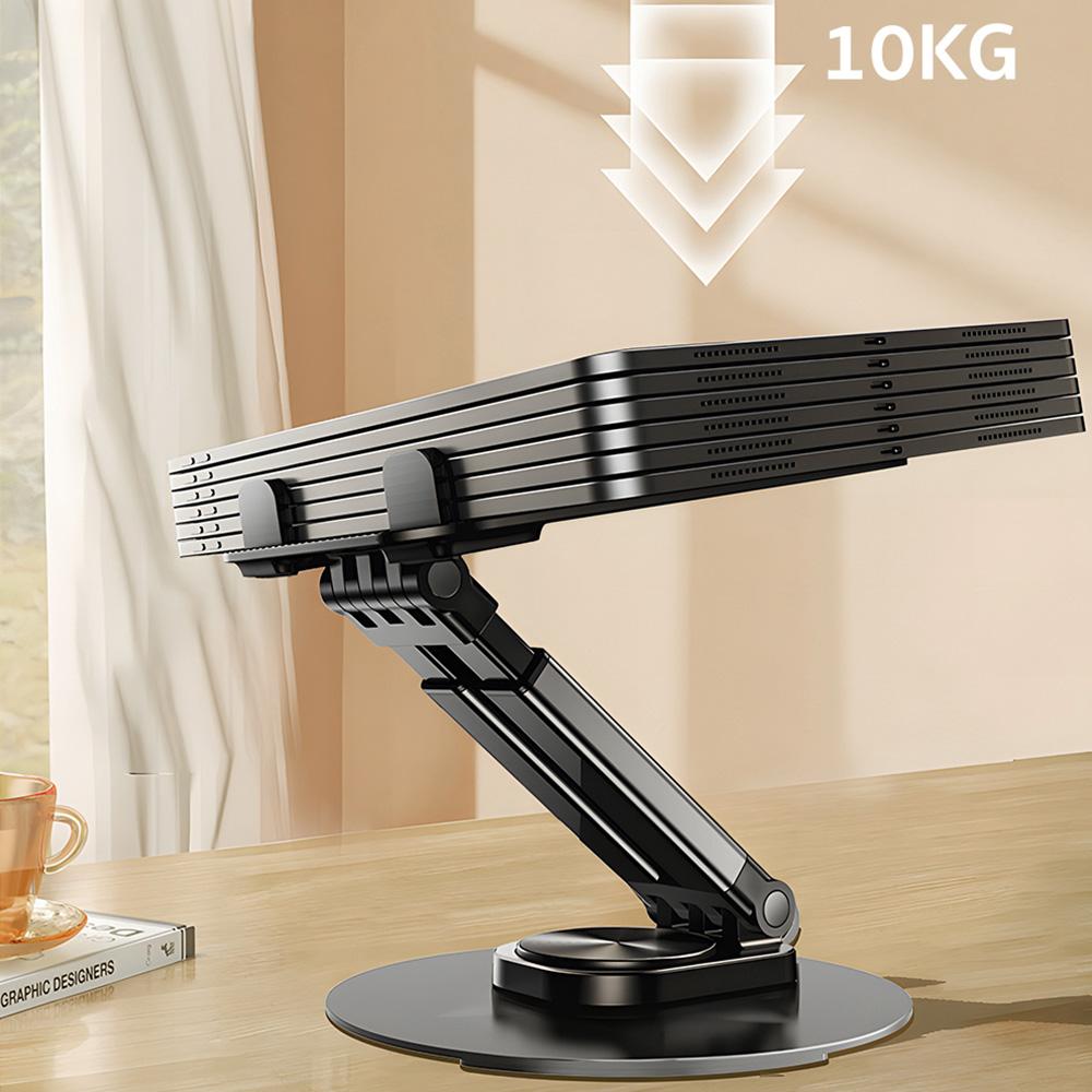 COTECI BS-012 Tablet Telescopic Rotating Bracket Adjustable Angle Laptop Stand with Anti Slip Base