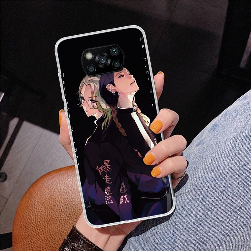 Ran Haitani Rindou Tokyo Aevengers Phone Case For Xiaomi Poco X7 X6 X5 Pro F7 Ultra Redmi 15C 15 13C 13 12C 12 10 10A 10C 9 9A 9