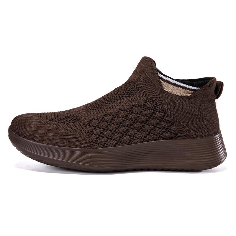Socks shoes autumn mesh breathable sneakers lazy shoes large size light walking casual shoes