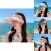 Summer Parent Child Floppy Hat With Large Brim In Ice Silk For Sun Protection And Outdoor Relaxation