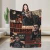 Movie Supernatural Evil Power Printed Soft Blankets Travel Plush Throw Blanket Print Home Decor Flannel Bedspread Sofa Bed Cover