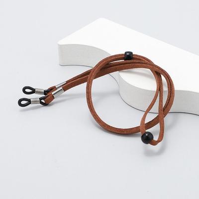 1PC Eyewear Retainer Eyeglasses Holder Strap Cord Durable High Elasticity Suede Leather Eyeglasses Strap Suede Fabric