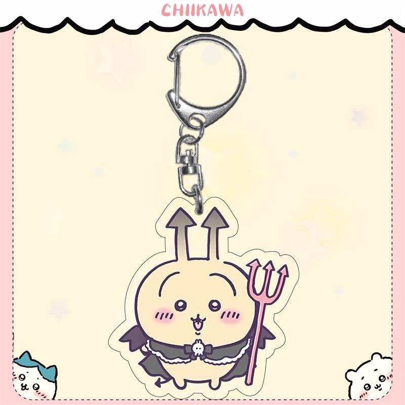 Kiiroitori Usagi Hachi Double-Sided Acrylic Pendant Keychain