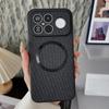 Custodia in Pelle Piana Magnetica in Tessuto di Lusso per Xiaomi Poco F9 Ultra F9 Pro F8 Ultra F8 Pro Cover di Protezione per Telefono con Ricarica Wireless