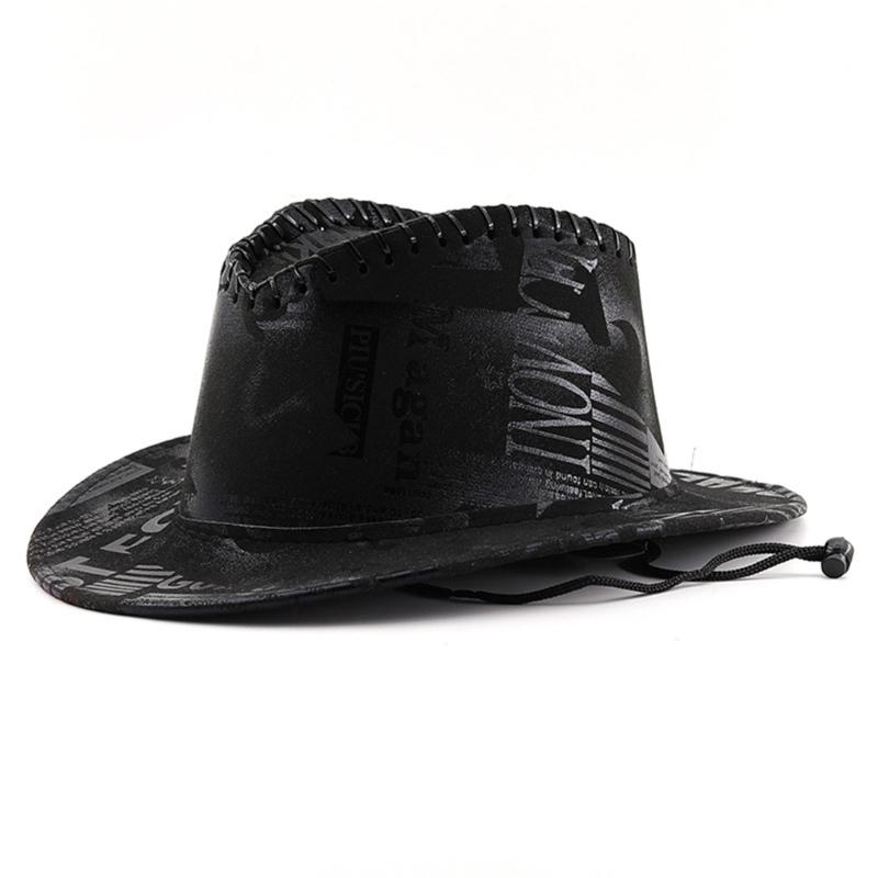 Ethnic Style Cowboy Hats Woman Teens Driving Traveling Riding Cowboy Hats