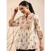 Women Office Party Wear Top Tunic Kurti Set Indian Bollywood Ethnic Short Kurta