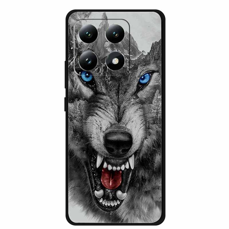For Xiaomi 15T 5G Case Silicone Luxury Animal TPU Soft Printing Bumper for Xiaomi 15T Pro 5G Starry Sky Scenery Shockproof Cover