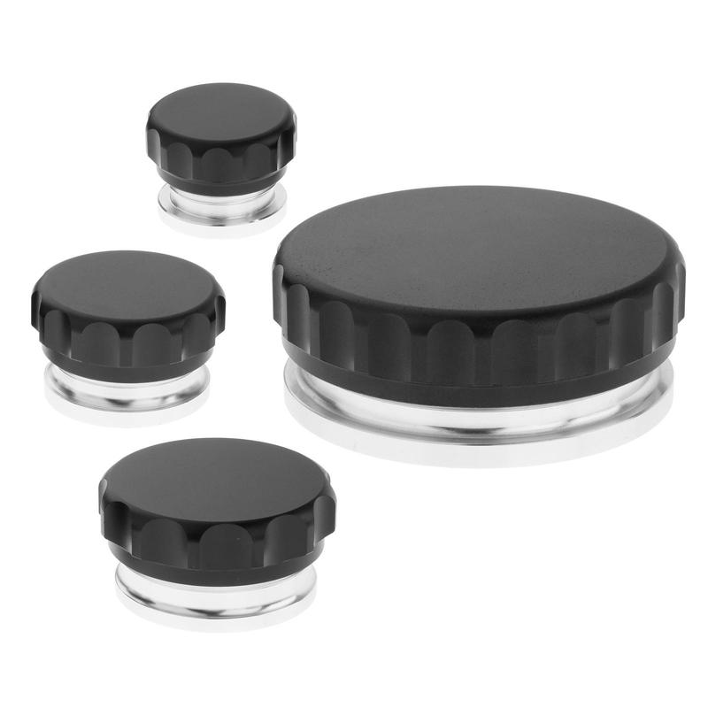 Aluminum Alloy Fuel Tank Caps, Weld on Filler Neck and Cap Oil Fuel Water Tank Coolant Reservoir Caps