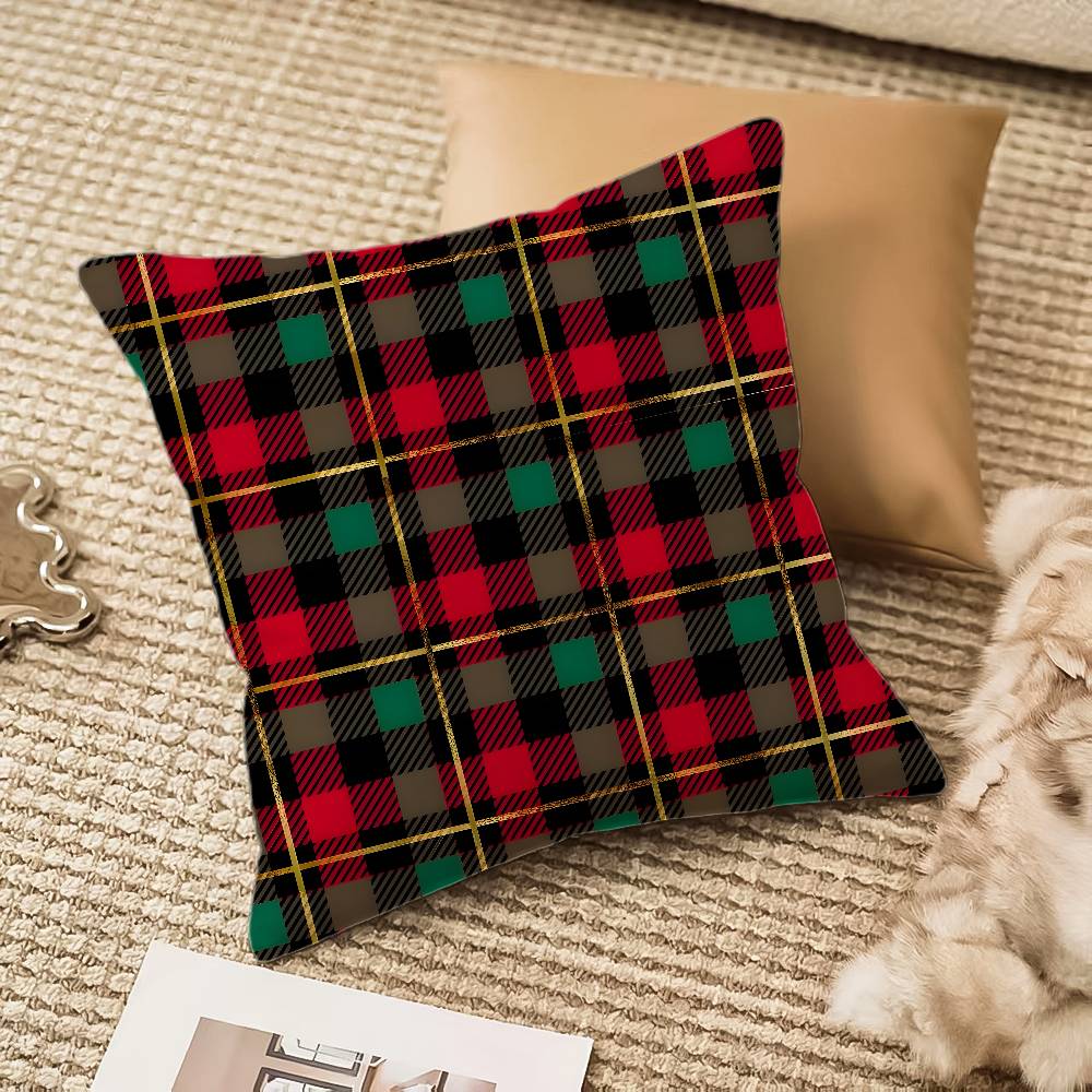 Kleine Weihnachtsfreude Kissenbezug Seidig Kurzplüsch Mit Verdecktem Reißverschluss Staubdicht Sofa Kissenbezug