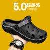 Neue Herren Sandalen Sommer Hausschuhe Garten Schuhe Anti-Rutsch Wasserdicht Clogs Outdoor Strand Sandalen Männlich Lässig Innen Flip Flops Haus