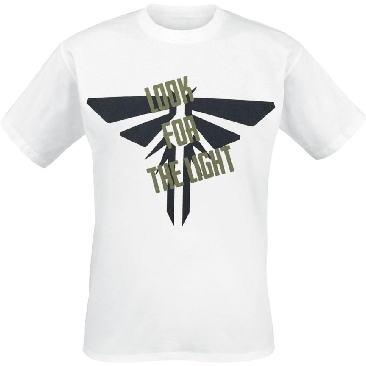 

The Last Of Us Design Firefly Men s Short-Sleeved T-Shirt Regular White_Regular Fit XXXXXL білий