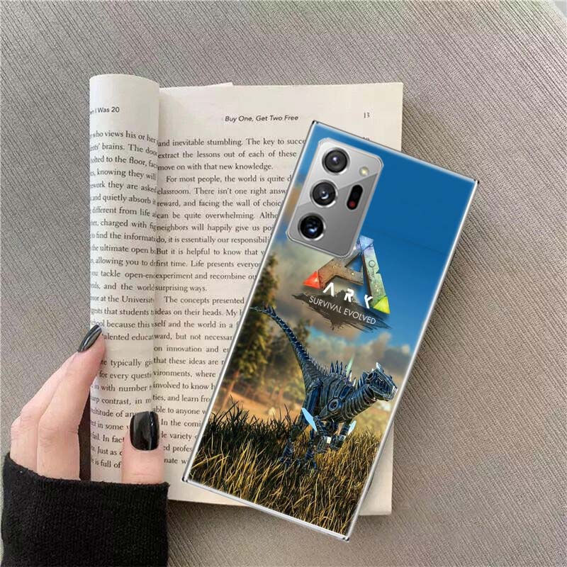 Game ARK Survival Evolved Phone Case For Samsung Galaxy S25 Edge S24 S23 FE S22 S26 Ultra S21 S20 S10 Plus Capa Soft