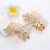 Comb Hair Accessories Leaf Hair Plug Clip Updo Hairpin Wholesale Comb Hair Women Duckbill Comb Bangs Korean Hair Hairpin Top Clip