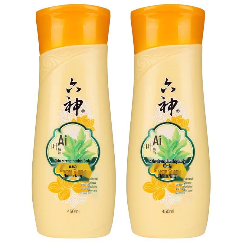 Liushen Mugwort Moisturizing Body Wash Twin Pack