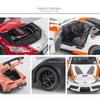 1/32 Toyota Supra GT4 Concept Alloy Sports Car Model Diecast Metal Toy Vehicles Model Simulation Sound and Light Kids Toy Gift