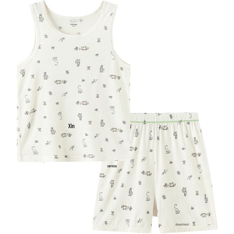 

Balabala Boys Summer Anti-Mite Vest & Shorts Set XXL