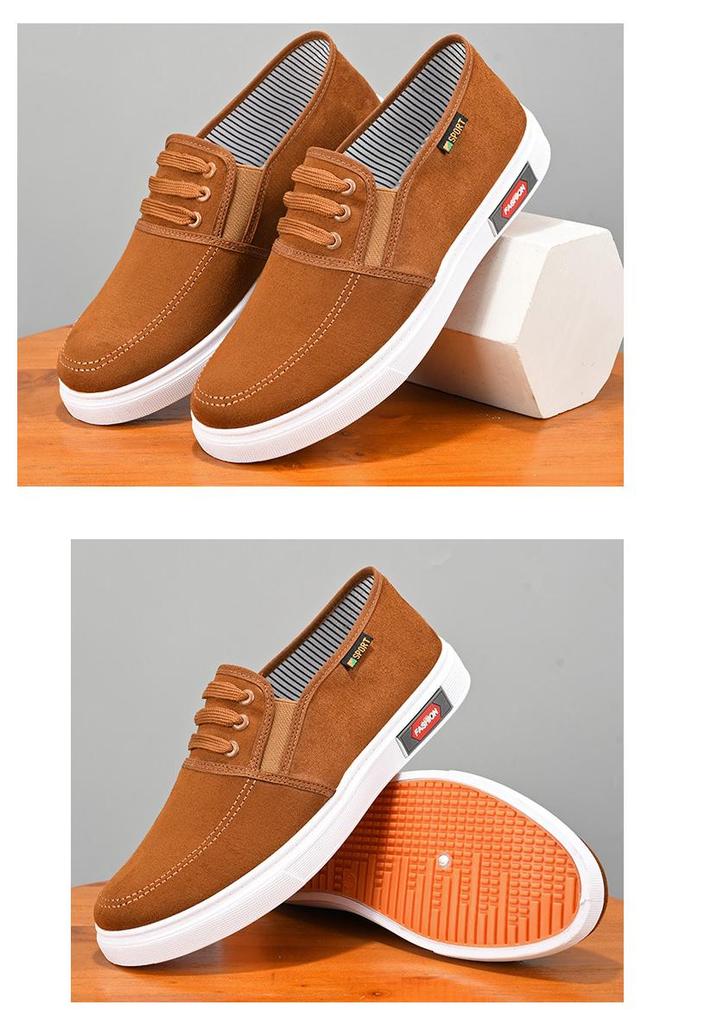 Men's Casual Slip-on Breathable Cloth Shoes for Driving