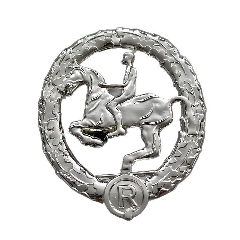 Reite ein Pferd Metallabzeichen Souvenir-Sammlung