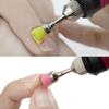 2 stücke Elektrische Nagel Reinigung Pinsel Professionelle Werkzeuge Für Nail art Maniküre Bohrer Bits Zubehör