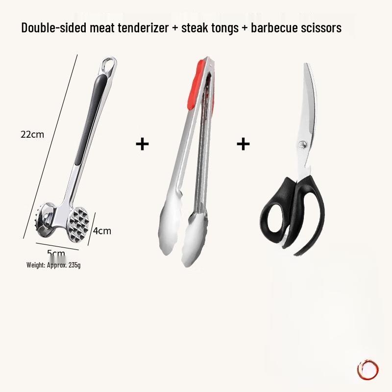 304 Stainless Steel Meat Tenderizer Hammer Set