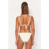 Wiązany dół od bikini w kolorze ecru Tbess21ba0183