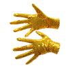 Sequins Stage Performance Props Gloves Adult Halloween Cosplay Dancing Show Magic Fashion Personality Hip Hop Woman Men