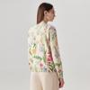 Zhaojun Women's 100% Wool Printed Knit Cardigan