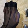 15D Sexy Seamed Stockings With Back Seam Transparent Silk Stocking Thigh High Nylon Women Stockings Medias De Mujer Plus Size