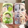 For Oppo Reno2 F Case Reno 2Z Unique Candy Painted Cover Soft Silicone Phone Case For Reno 2 2F Reno2 Z Reno2F Back Cover Bumper