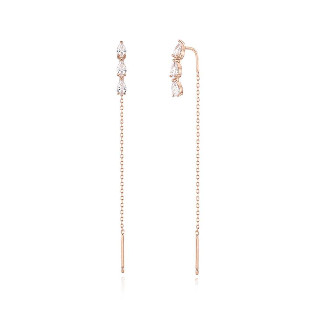 STONEHENGE Silver Earrings Sc1306