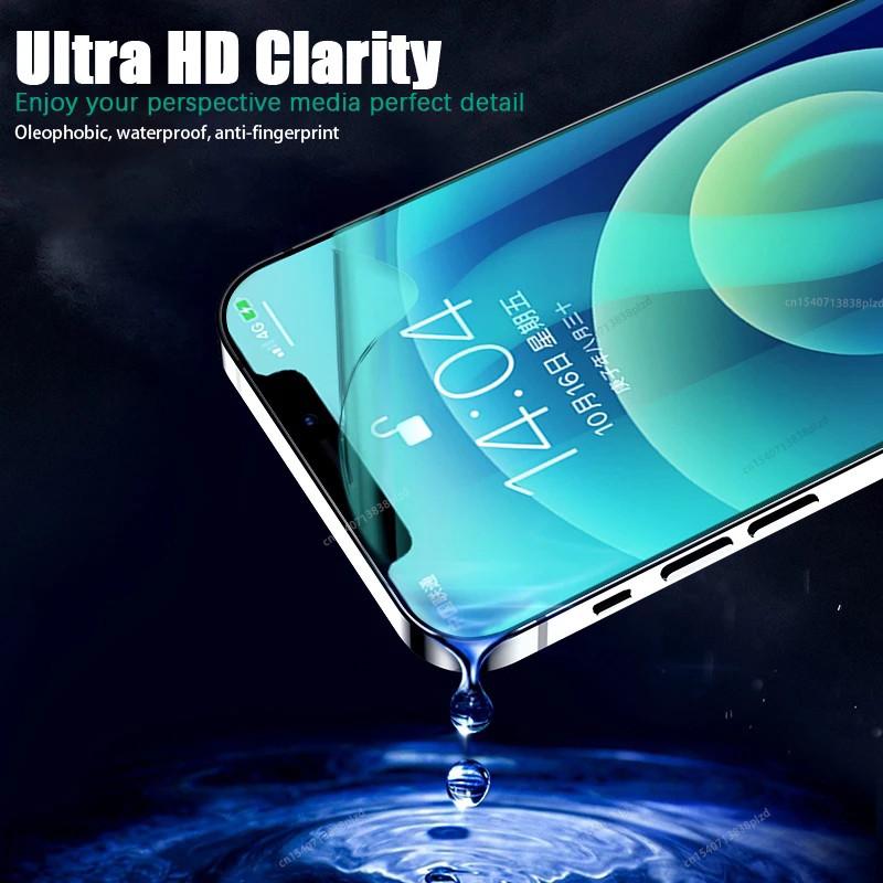 Slim Soft TPU Hydrogel Film Full Cover For iPhone 17Air 17 16 Plus 15 14 Pro Max Screen Protector HD Gel Film iPhone 17 16 13 12 Mini
