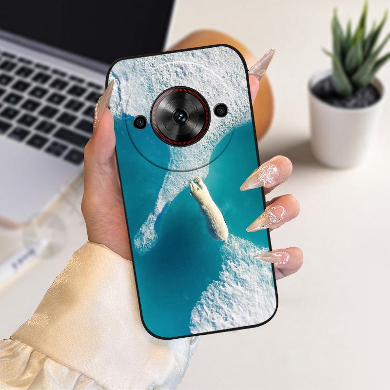 For ZTE Blade A75 5G Case V60 Smart TPU Soft Silicone Cool Phone Cover For ZTE Blade A75 4G Waterproof Bumper Fundas Phone Bags