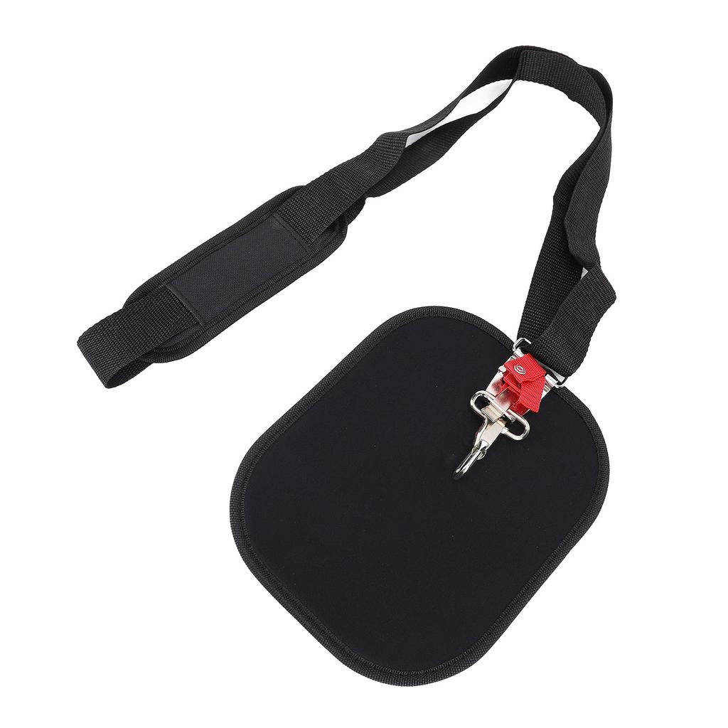 Lawn Mower Single Shoulder Strap Nylon Thickened Padding Length Adjustable Weedeater Harness for