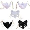 Masquerade Half Face Mask for Women Men Halloween Carnivals, Halloween Eyemask Masquerade Eye Cover Mouth Cover