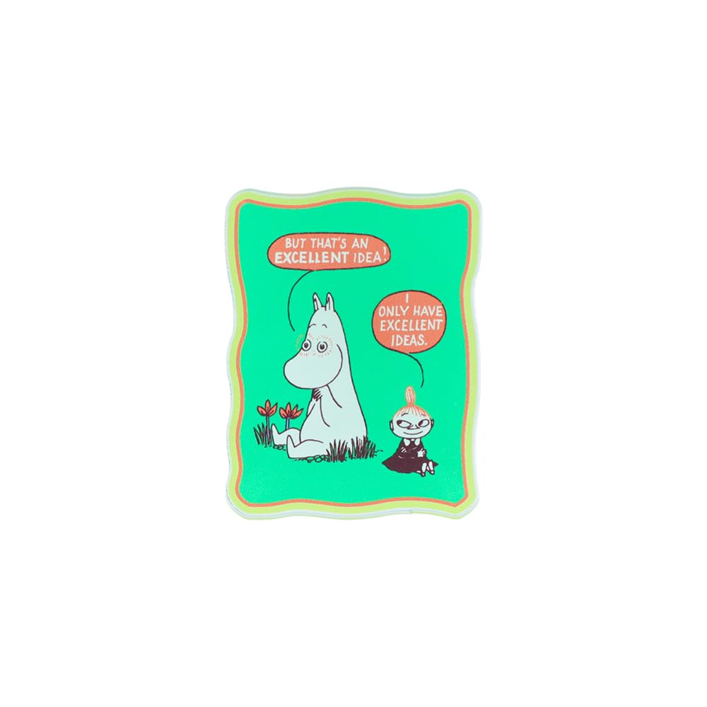 Sunstar Stationery Moomin Summer S3624803 Clip, Acrylic, 24, Moomin,