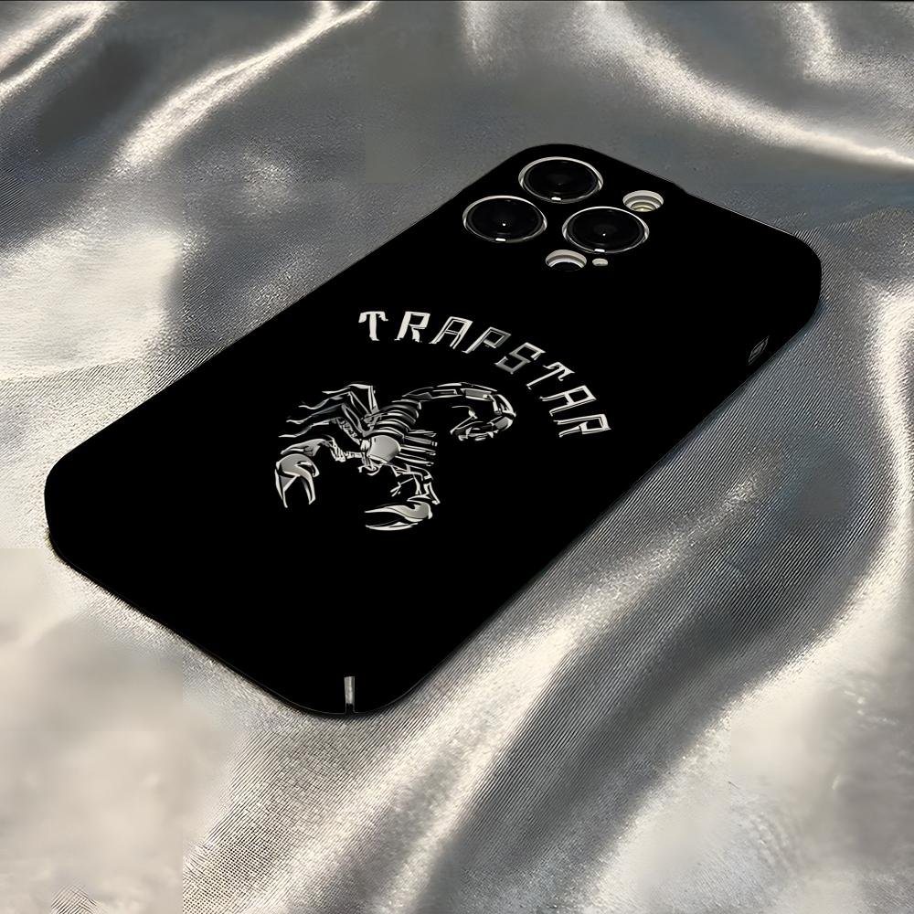 T-Trapstars Phone Case For Iphone 16 Pro Max 15 Pro 13 14 12 11 8 7 Plus X XR XS Max All Inclusive Cover