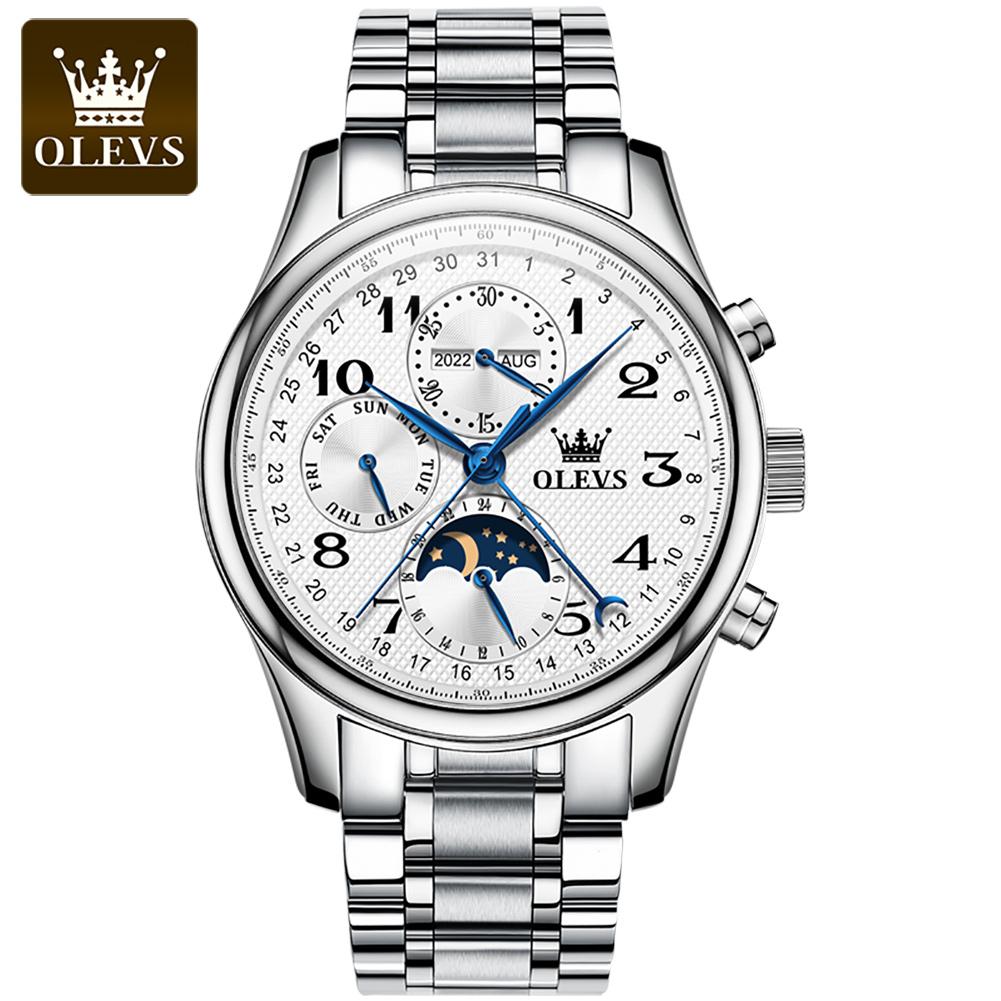 OLEVS 6667 Luminous Waterproof Automatic Men s Watch Multifunctional Fashion Mechanical Watch Mechanical watch
