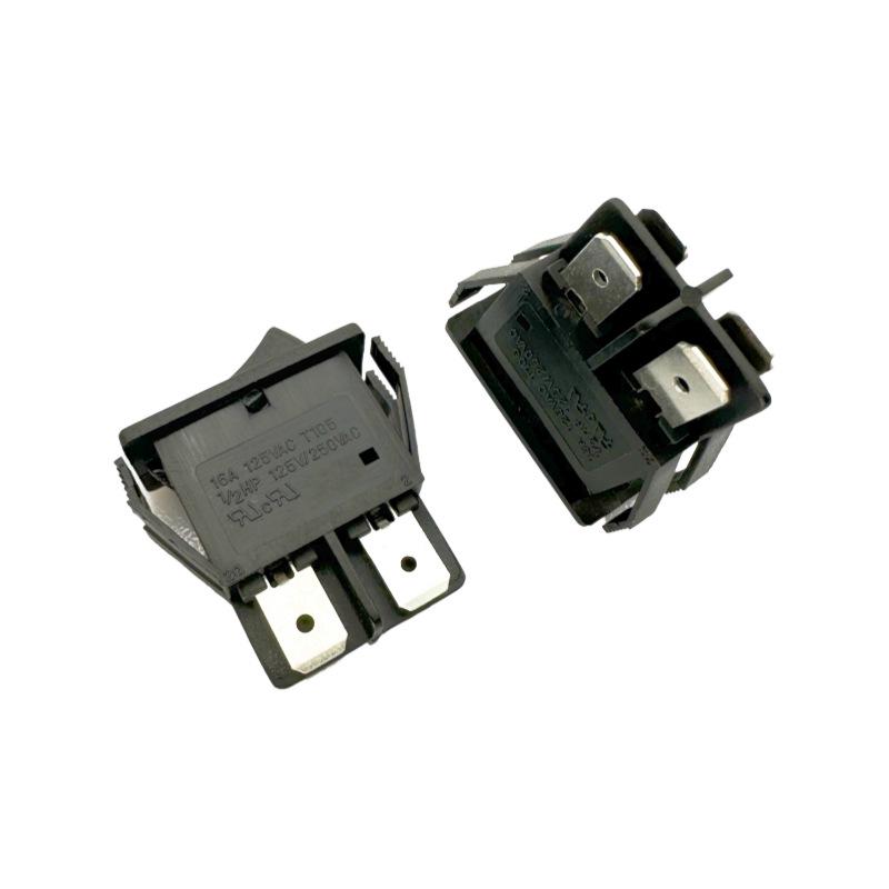 High-Power 16A Boat-Shaped Toggle Switch: Double-Throw, 4-Pin, 2-Position RL1-8