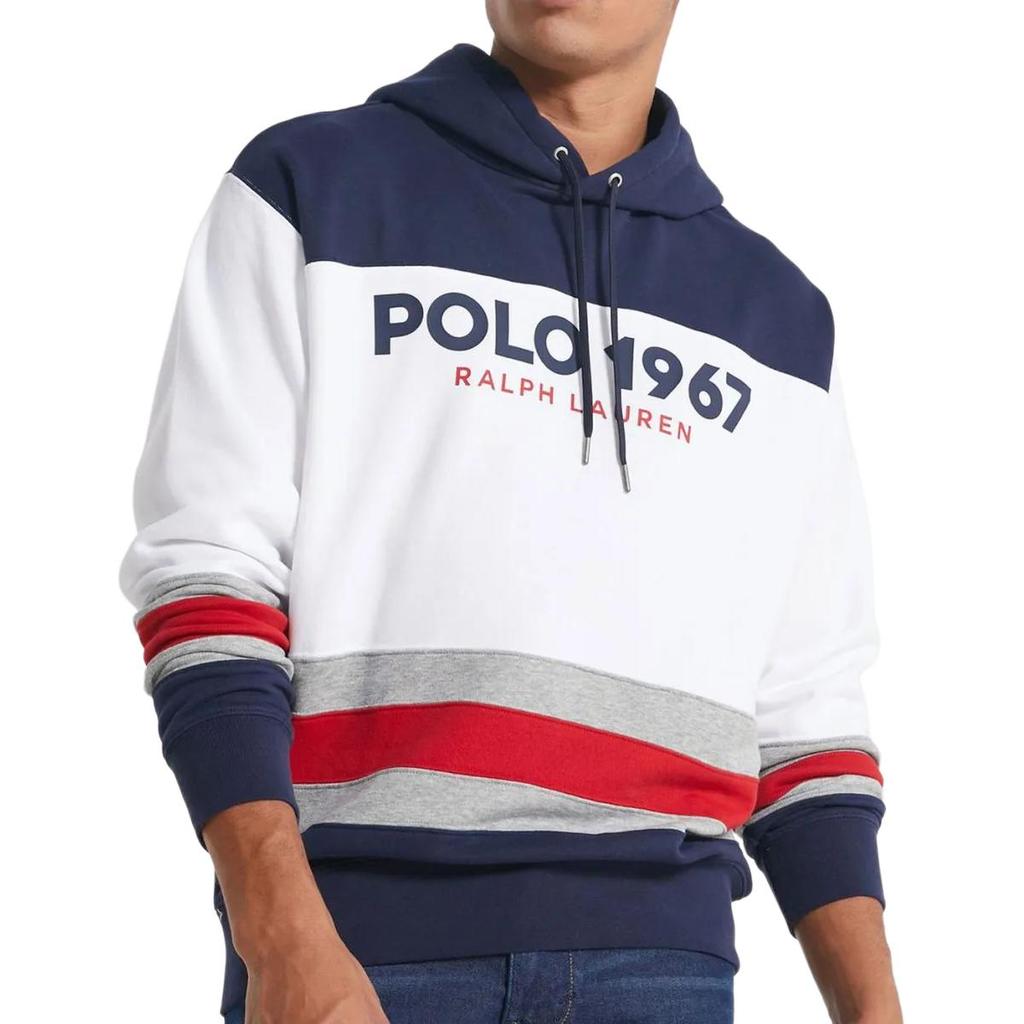 Polo Ralph Lauren Logo Appliqué Pullover Hoodie Long Sleeve Sweatshirt Men Hoodies 710781175-001