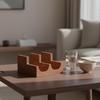 U-Shaped Sushi Serving Rack Sleek for Home Entertaining